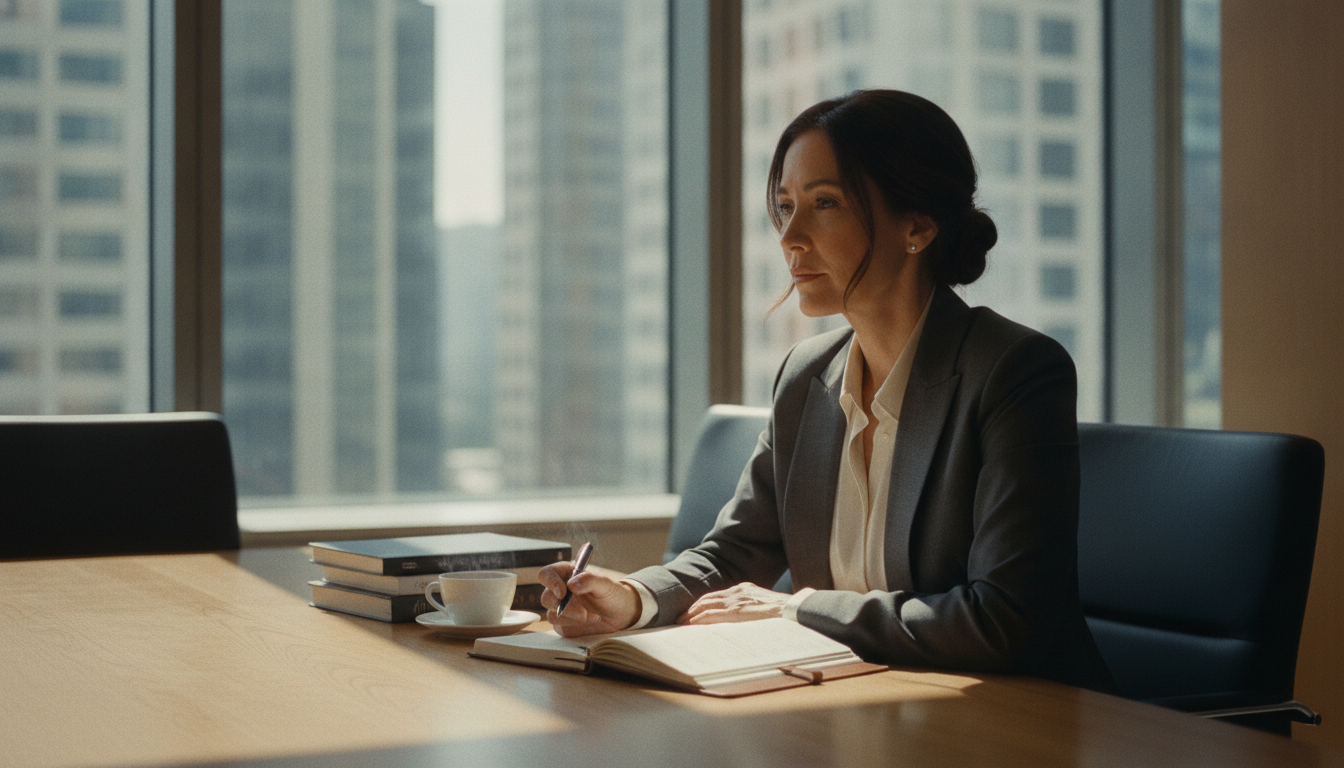 Founder reviewing outsourced accounting reports and cash flow metrics